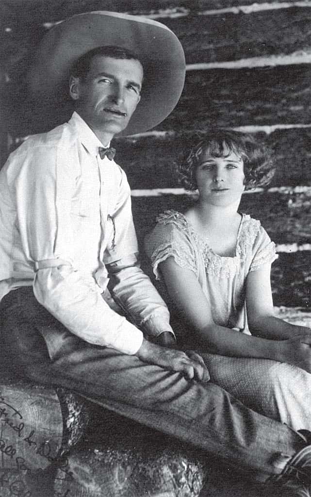 Will and Alice James, ca. 1920. Willis McDonald IV Collection.