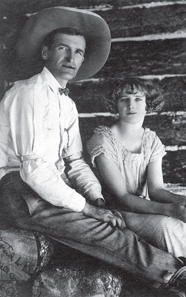 Will and Alice James, ca. 1920. Willis McDonald IV Collection.