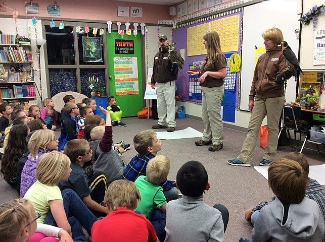 "Birds Are Dinosaurs" program at Livingston Elementary School