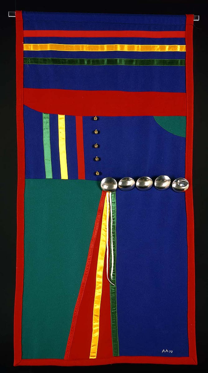 Arthur Amiotte (b. 1942). Banner, 1972. Museum Purchase. NA.302.102