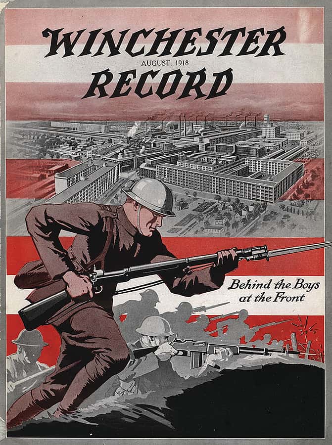 Winchester Record, August 1918. Gift of the Olin Corporation. Winchester Arms Collection. WR1918.V1.01.000
