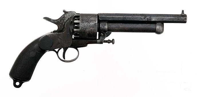LeMat Revolver. Gift of Olin Corporation, Winchester Arms Collection. 1988.8.2527