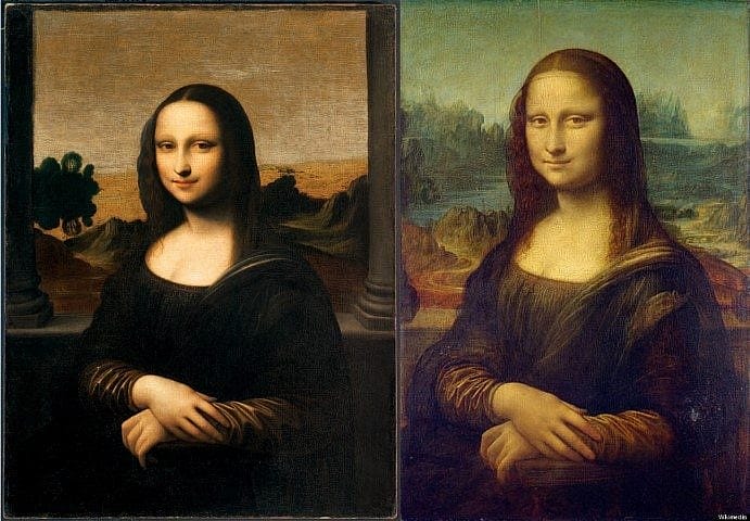 Two Mona Lisas