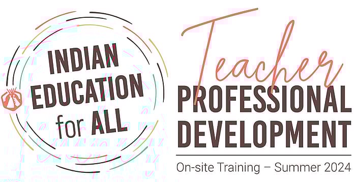 Indian Education for All Teacher Professional Development logo
