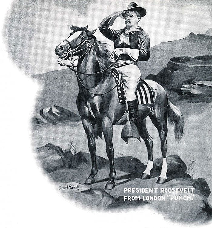 Cover (detail) of "Rough Rider," 1902