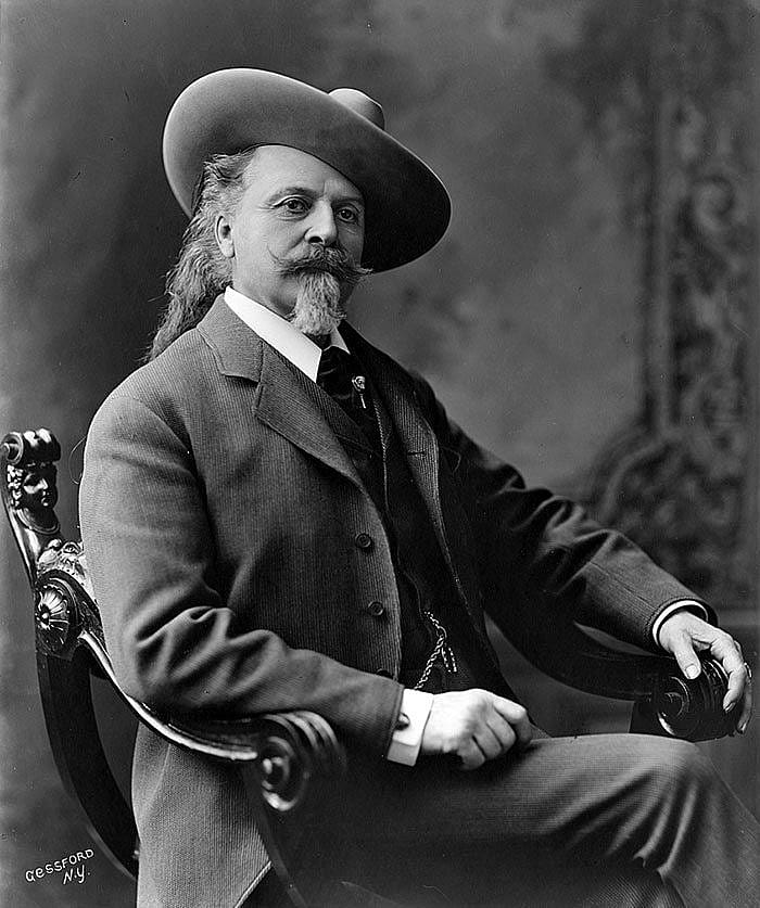 Buffalo Bill, ca. 1889. MS 6 William F. Cody Collection. P.69.770