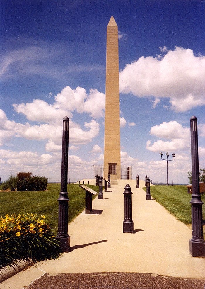 Sergeant Floyd Monument near Sioux City, IA. Charles Floyd was the only casualty of the Lewis and Clark journey. He died of what is believed to have been appendicitis.