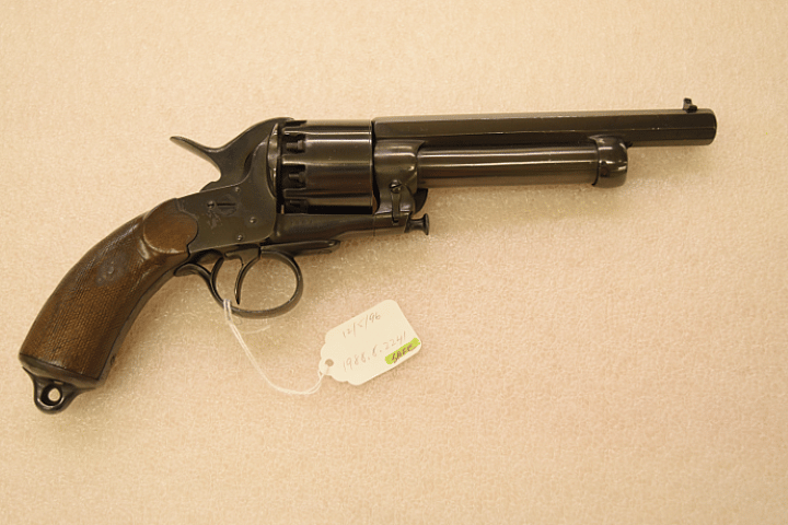 LeMat revolver, ca. 1856-1865. Gift of Olin Corporation, Winchester Arms Collection. 1988.8.2241