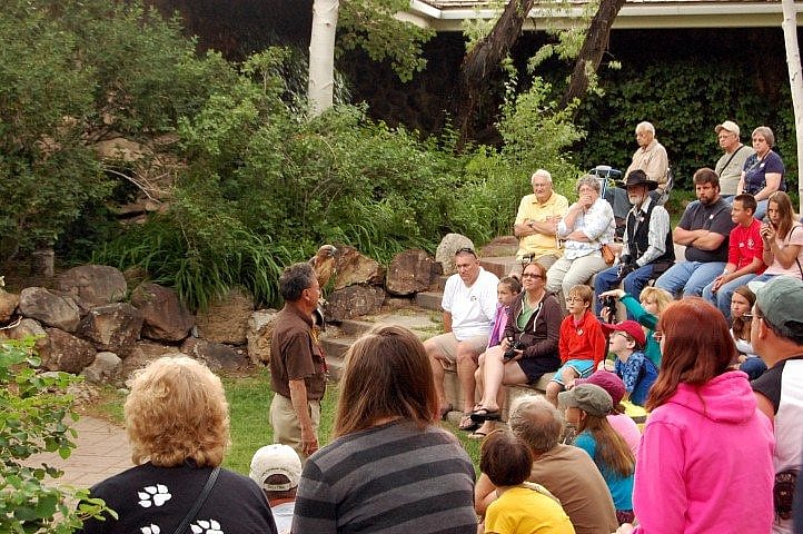 Richard & Isham during a presentation, Summer 2014.