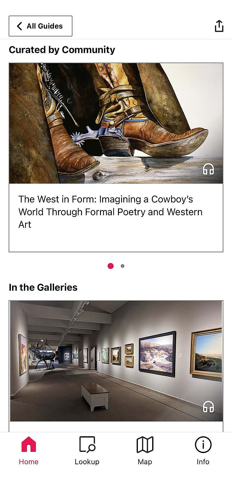 Screenshot, Curated by Community exhibit by Evan Wambeke in Bloomberg Connects.