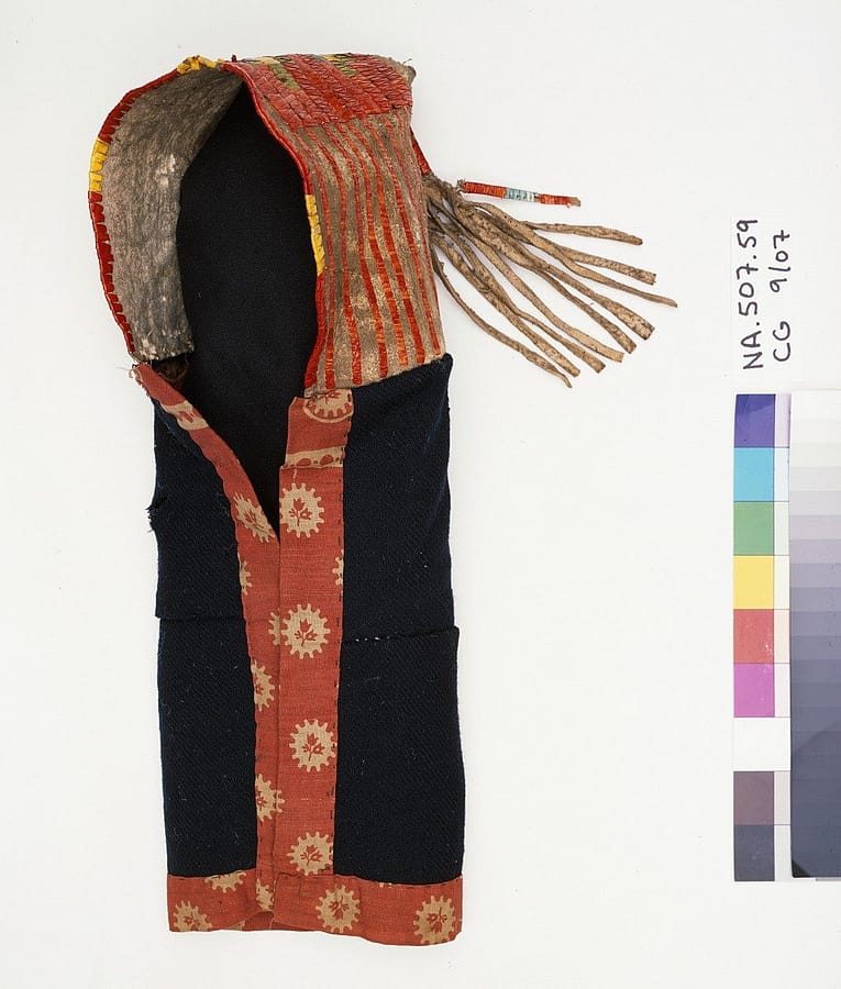 http://collections.centerofthewest.org/treasures/view/toy_cradle_sioux_south_dakota_wool_blue_lined_cloth_leather_quill#