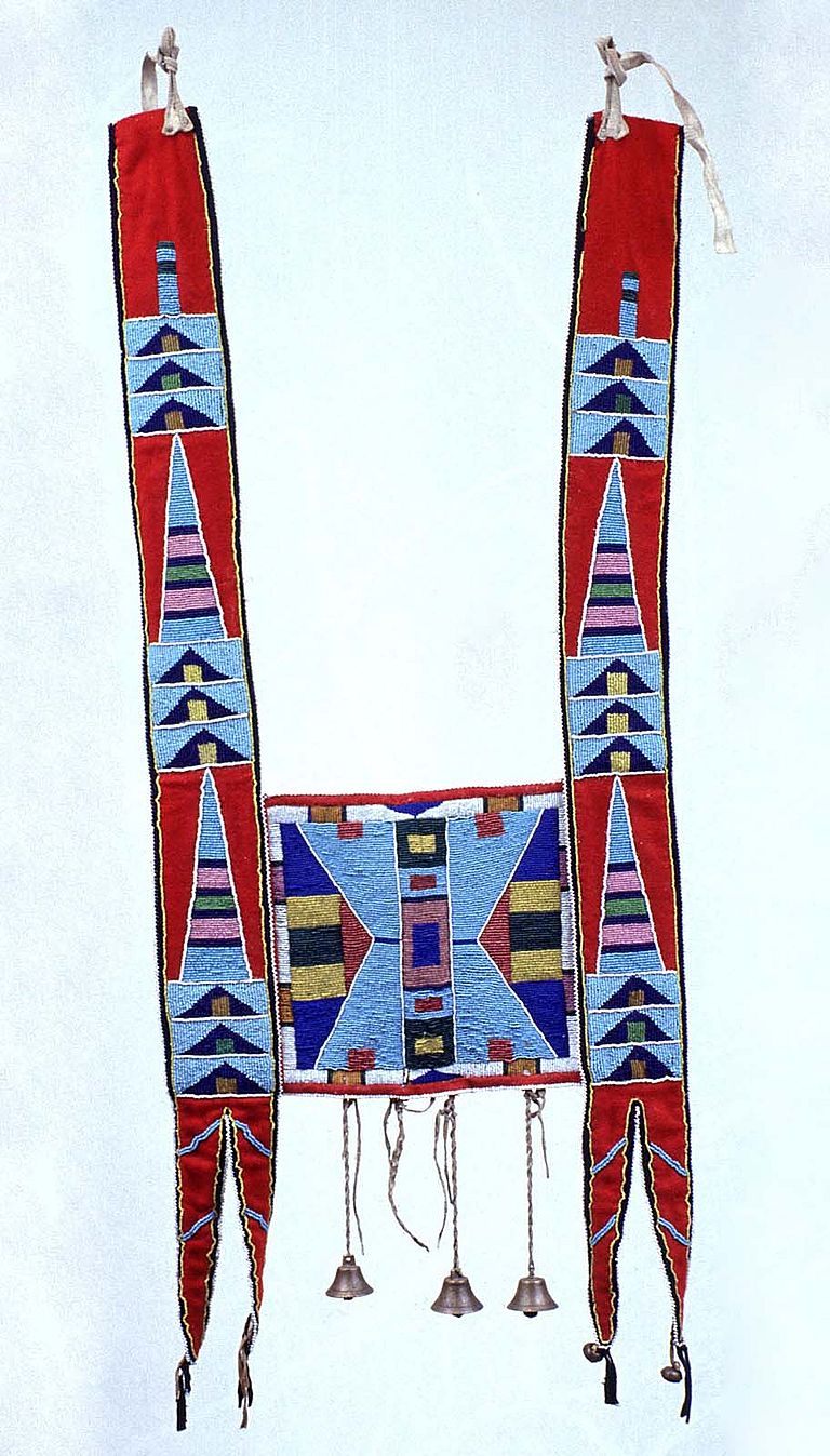 Artist once known, Apsáalooke, martingale, ca. 1890. NA.403.16