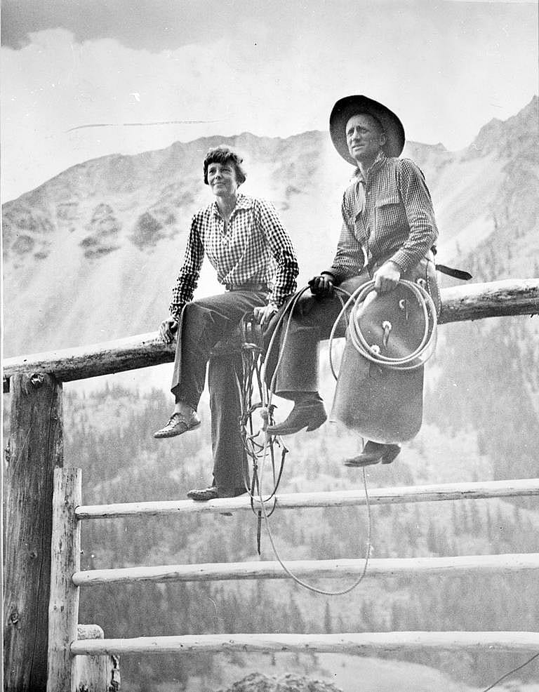 Amelia Earhart in Wyoming