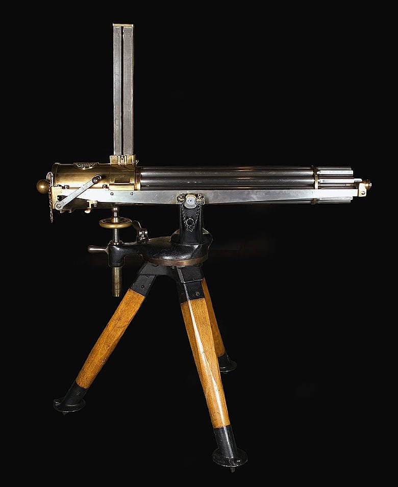 A Treasure from Our West: Gatling gun. 1988.8.2626.1