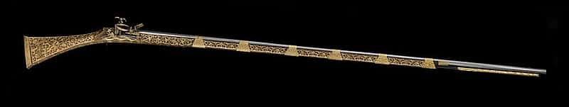 Thomas Jefferson's North African Miquelet Jezail (musket), 1789. L.373.2012.11