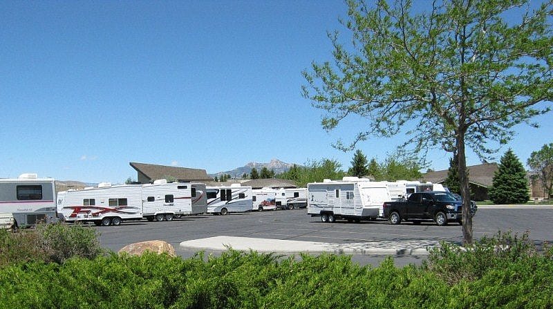 Buffalo Bill Center of the West RV lot