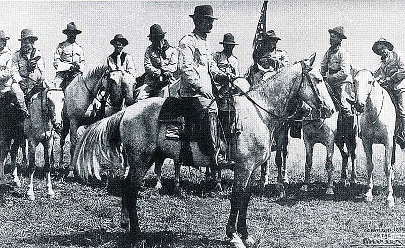Points West blog 039: A group of Roosevelt's Rough Riders