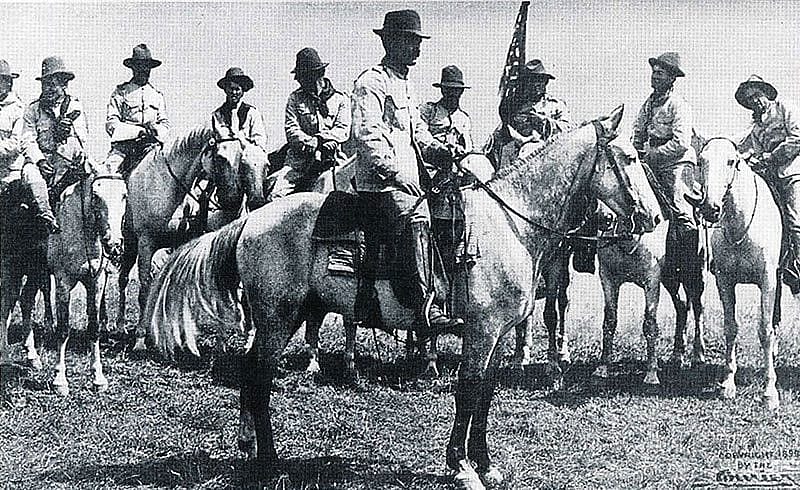 Points West blog 039: A group of Roosevelt's Rough Riders