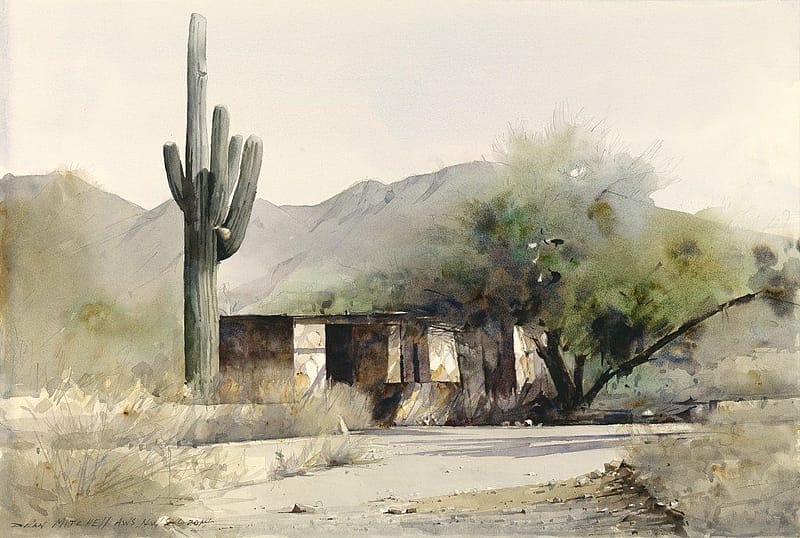 Dean Mitchell. Taliesin West, 2014. Collection of the Buffalo Bill Center of the West.