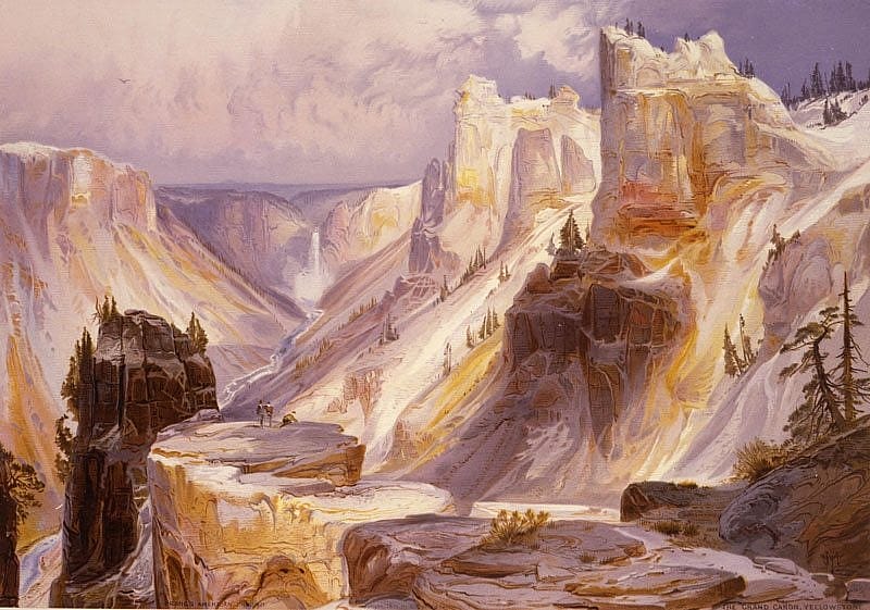 'Grand Canyon, Yellowstone' by Thomas Moran. 18.71.8