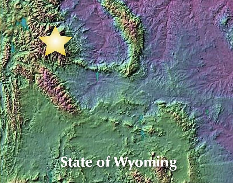 Wahb's territory covered the northwest part of Wyoming. He ranged as far as Cache Creek, south of Yellowstone's Lamar Valley to the Greybull River Valley southwest of Cody, Wyoming. The professors discovered Wahb's domain wasn't always easily accessible.