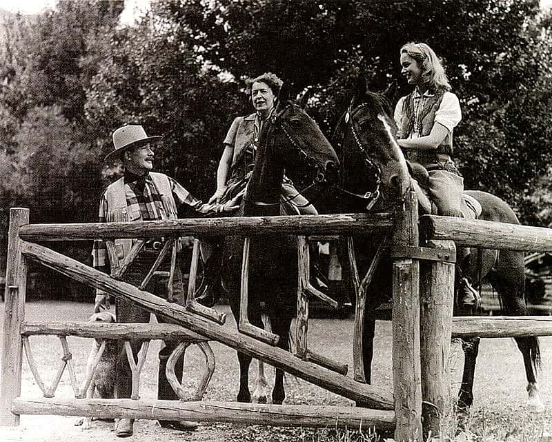 "Valley Ranch gate." MS14 Irving H. "Larry" Larom Collection.
