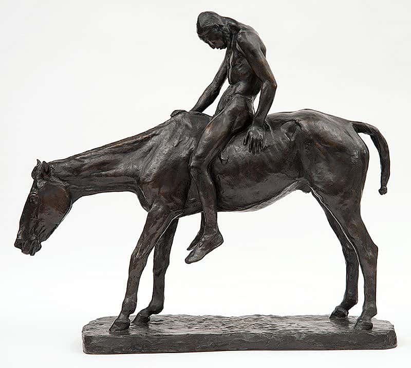 A Treasure from Our West: "Dying Indian" by Charles Cary Rumsey. 1.13