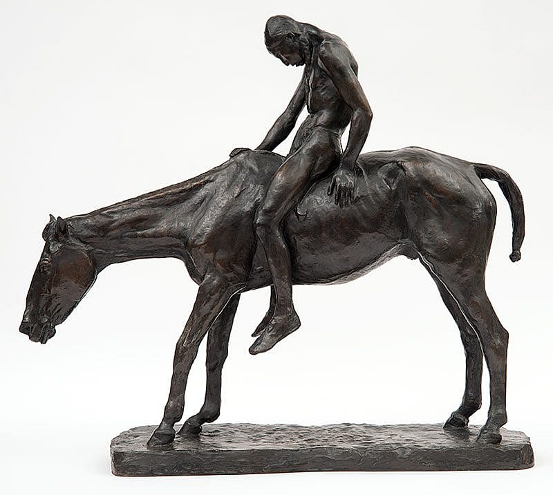A Treasure from Our West: "Dying Indian" by Charles Cary Rumsey. 1.13