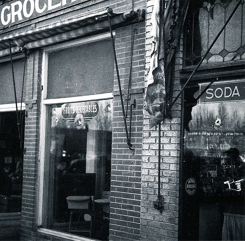 Local businesses were hit by Durand's wild gunfire. Kershaw photo.