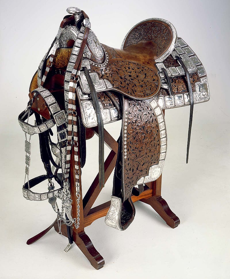 Mission saddle by Edward H. Bohlin. 1.69.376A