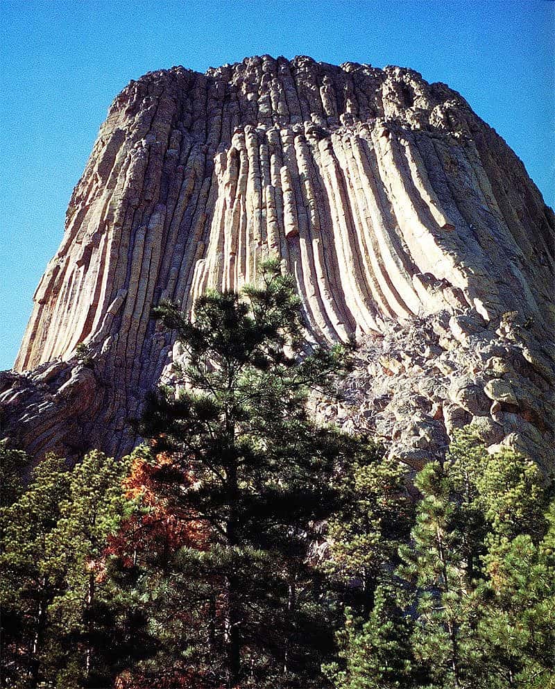 Bear Lodge (Devil's Tower). Photograph by Emma Hansen, 2000.