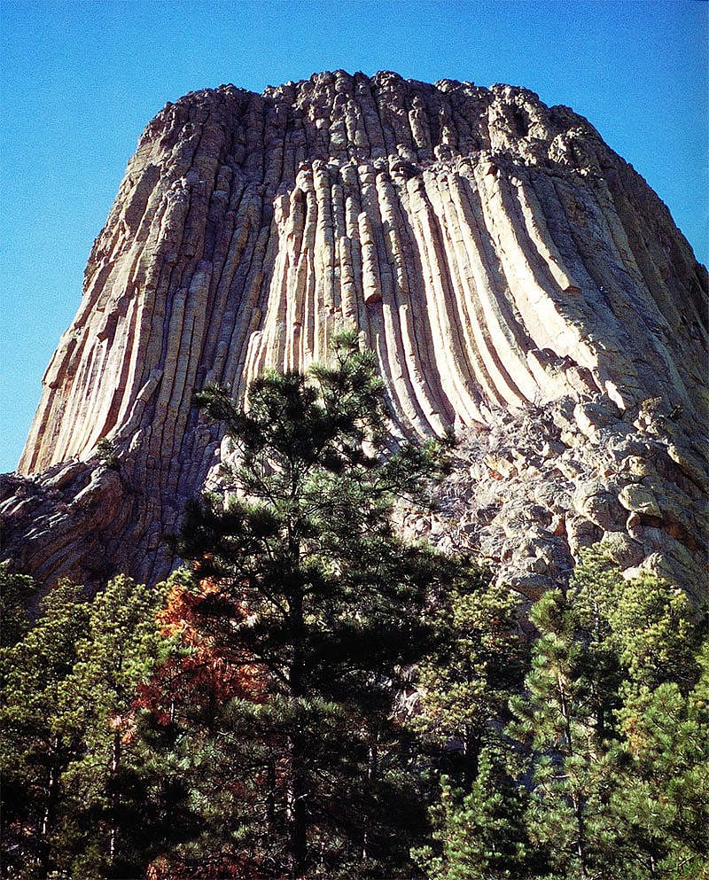 Bear Lodge (Devil's Tower). Photograph by Emma Hansen, 2000.