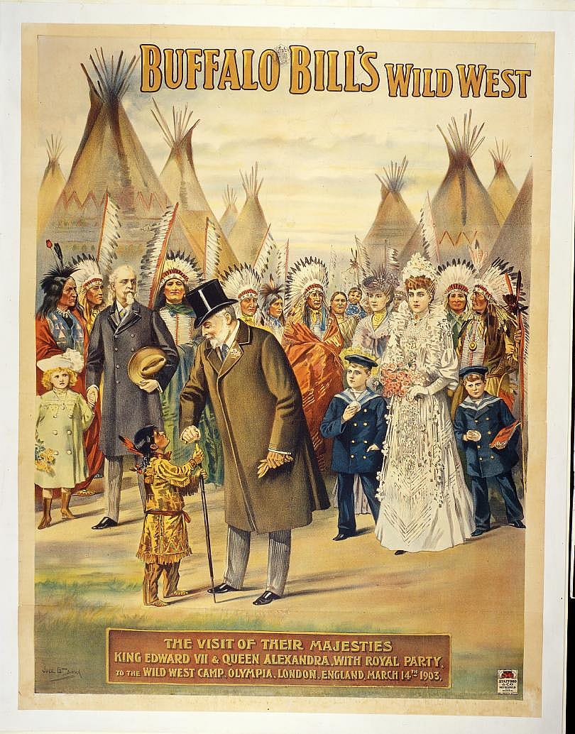 Poster, Buffalo Bill's Wild West in London, 1904. 1.69.2164
