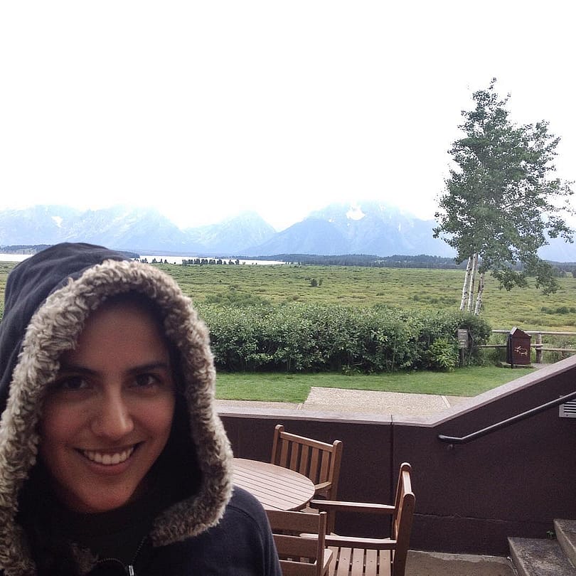 Vanessa and the Grand Tetons