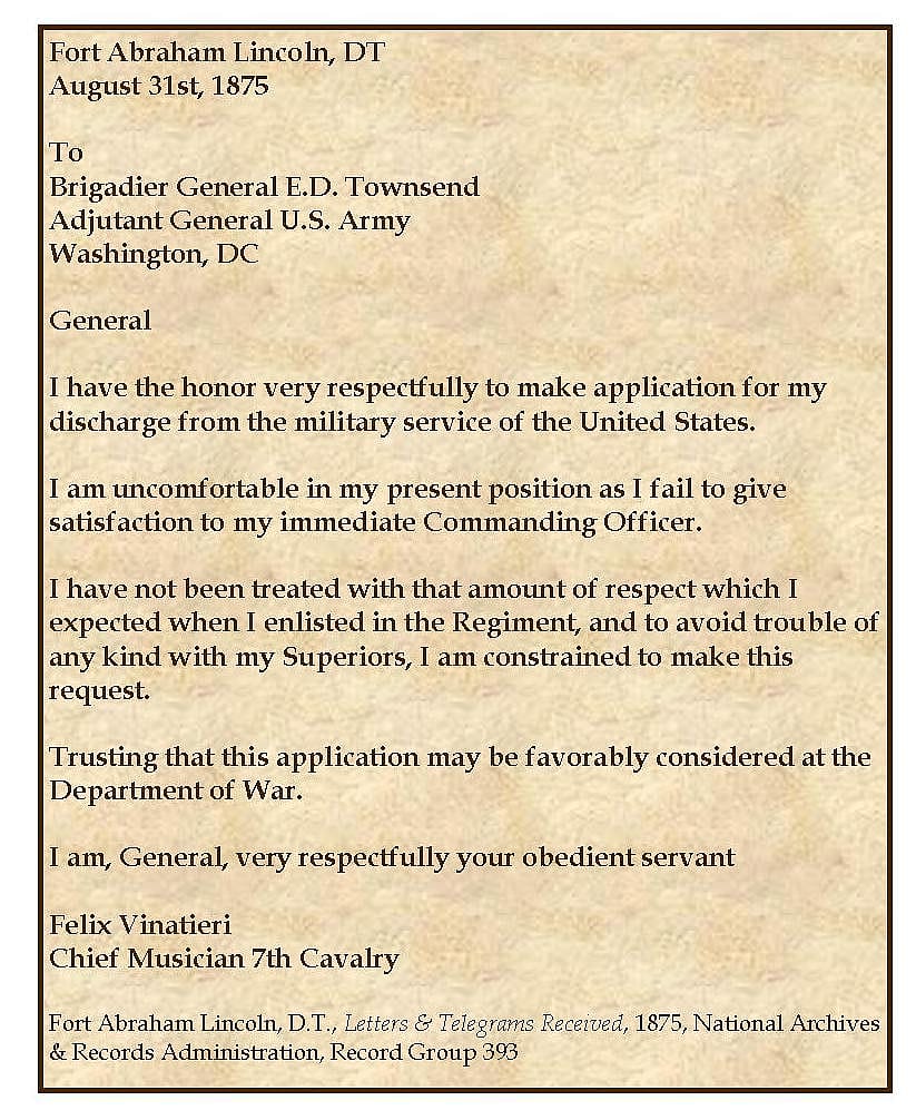 Custer bandmaster resignation