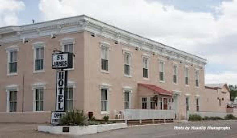 Present-day St. James Hotel