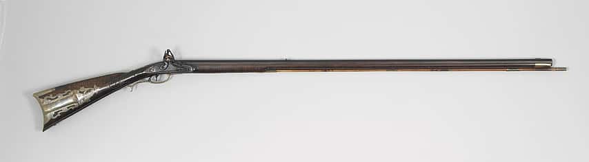Christian Hawken rifle, ca. 1800. Gift of William B. Ruger, Sr. and Sturm, Ruger and Company. 1997.4.1