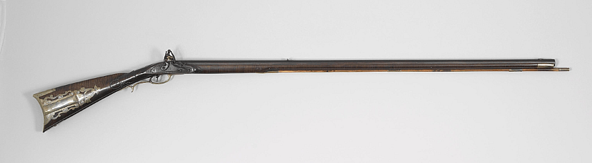 Christian Hawken rifle, ca. 1800. Gift of William B. Ruger, Sr. and Sturm, Ruger and Company. 1997.4.1