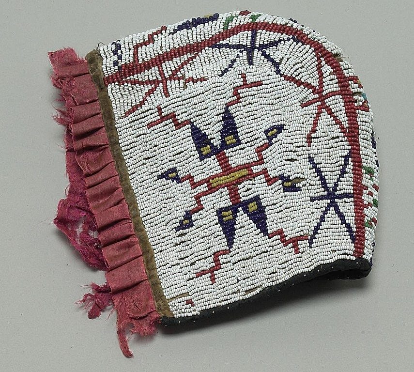 Beaded Baby Bonnet