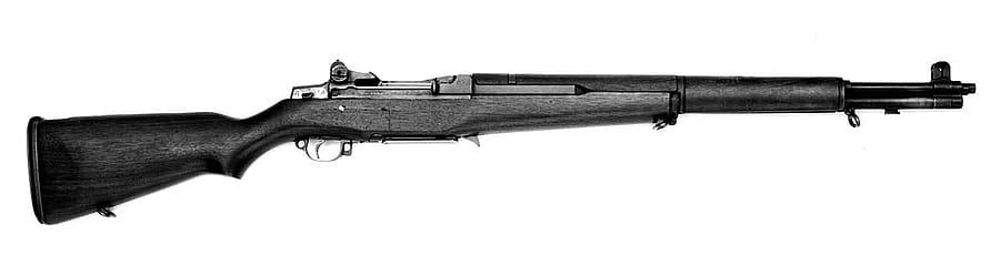 Garand M1 rifle, model 39 Winchester. MS 20 Winchester Repeating Arms Company Archives Collection, McCracken Research Library. P.20.0970