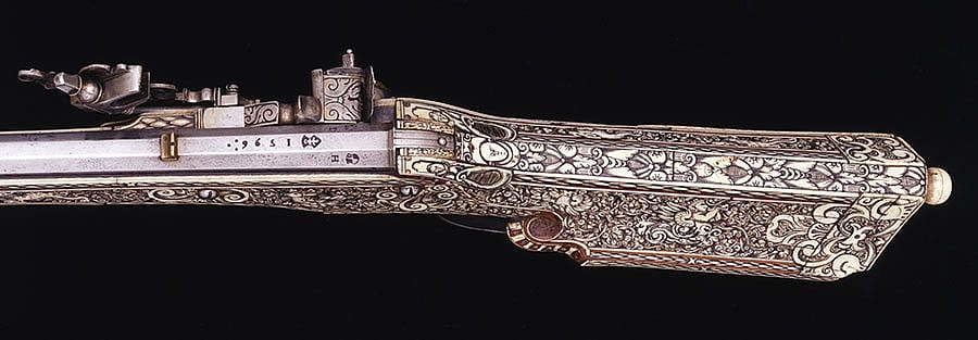 A Treasure from Our West: Wheelock musket. Gift of Olin Corporation, Winchester Arms Collection. 1988.8.1028