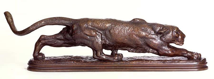 'Panther' by Alexander Phimister Proctor. 4.08.1