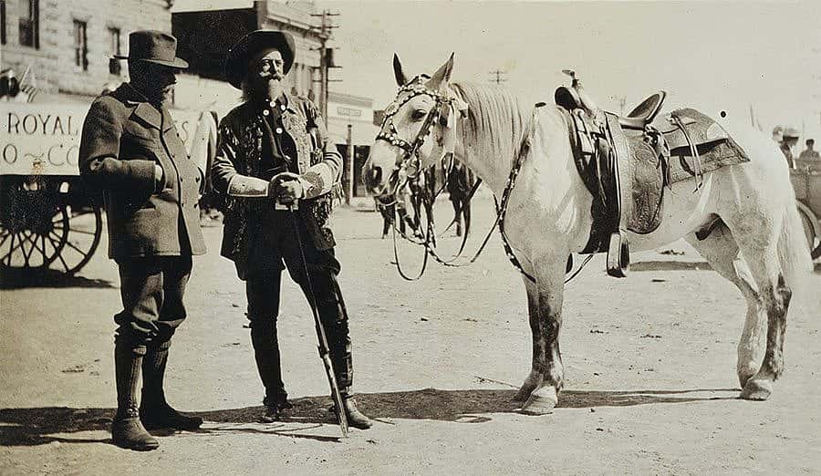 A Treasure from Our West: Photograph, Prince Albert I and Buffalo Bill. P.69.1577