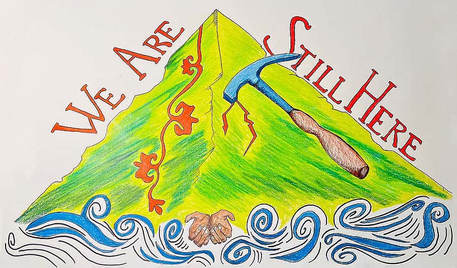 Sarah Ortegon artwork, We Are Still Here.