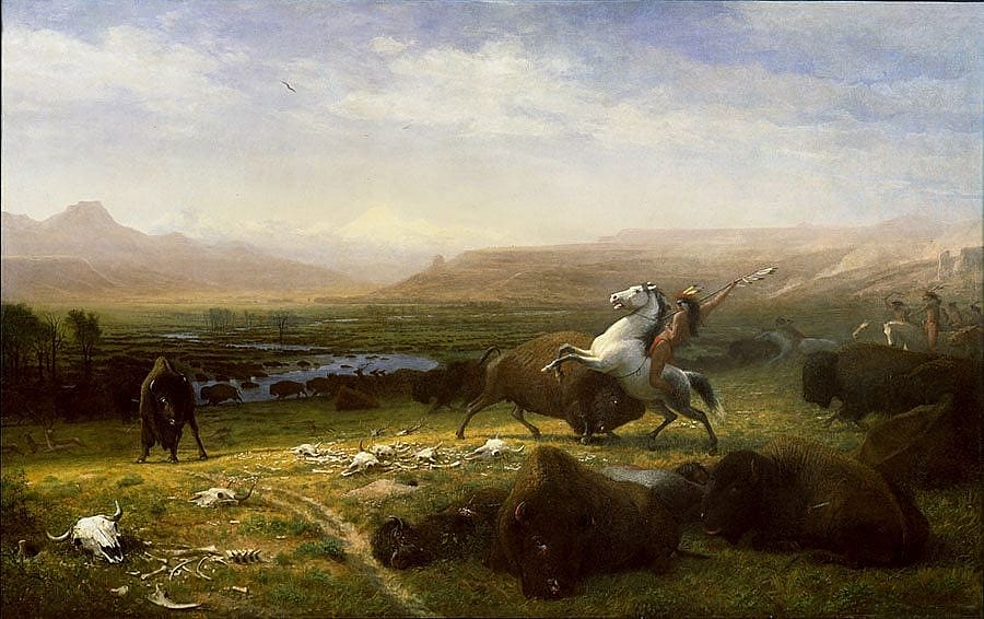 A Treasure from Our West: "Last of the Buffalo" by Albert Bierstadt. 2.60