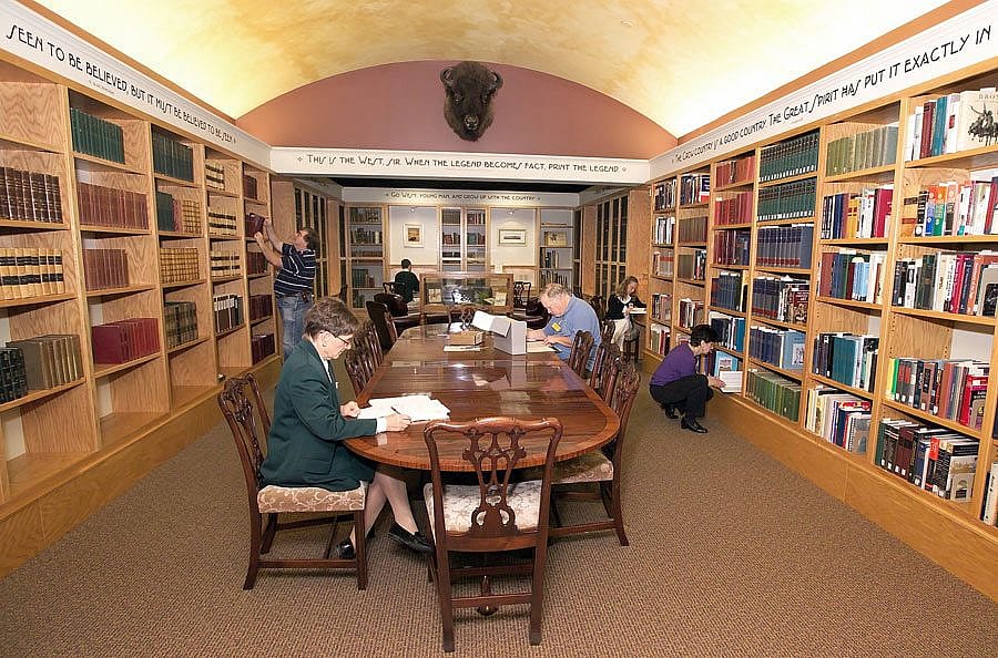 Reading Room of the McCracken Research Library
