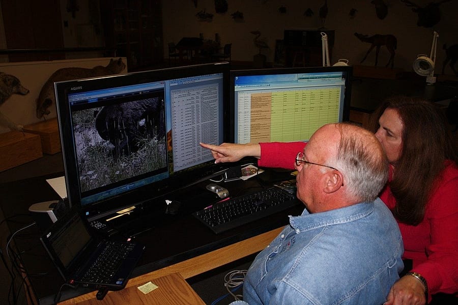 Editing station, Greater Yellowstone Sights & Sounds Archive