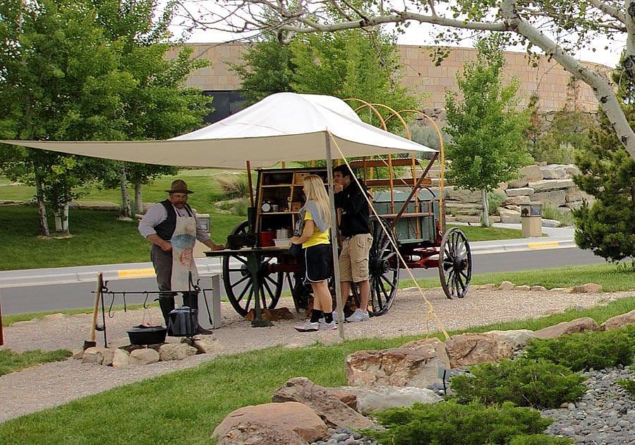 "Cookie" Ron Reed taught a Dutch oven cooking workshop May 25, 2014.