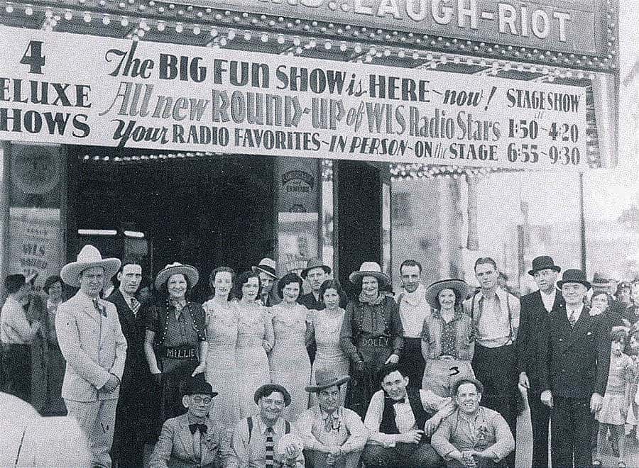 Gene Autry and the WLS Cast. Cowboy Songs Archive. Gift of Janet McBride.