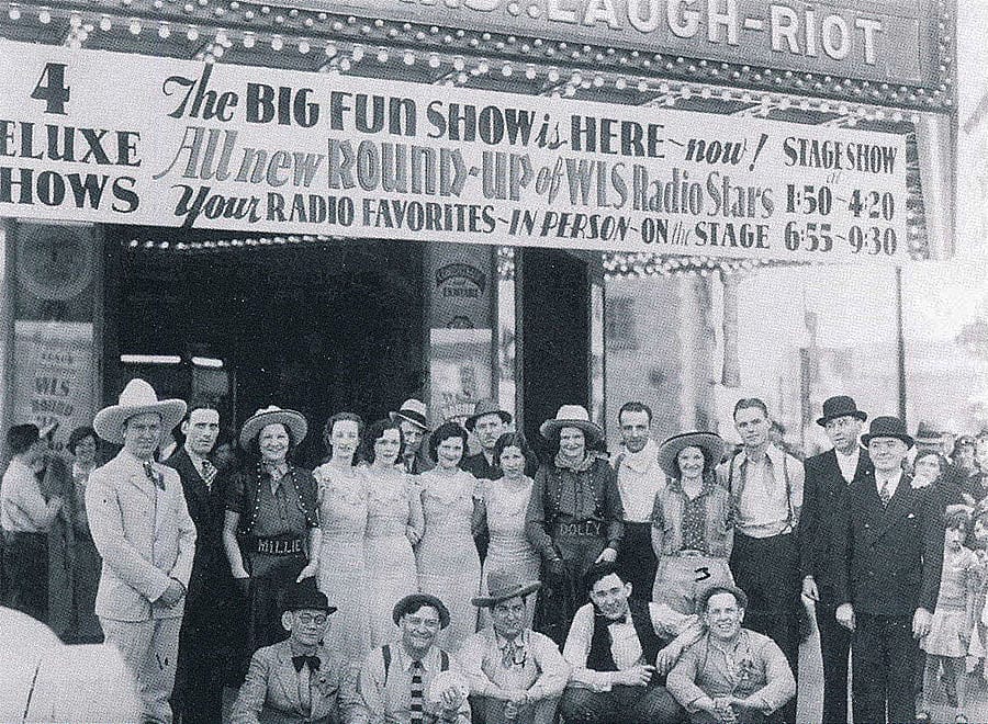 Gene Autry and the WLS Cast. Cowboy Songs Archive. Gift of Janet McBride.